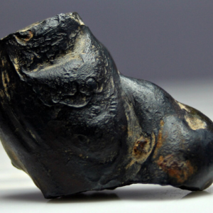 Celestial Treasure: 49ct Loralai Meteorite Nugget with Olivine Crystals